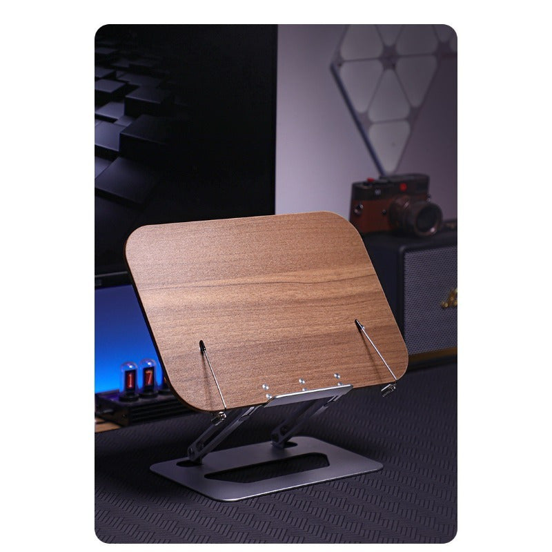 Double Rod Folding Aluminum Alloy Reading Rack Tablet Drawing Board Rack
