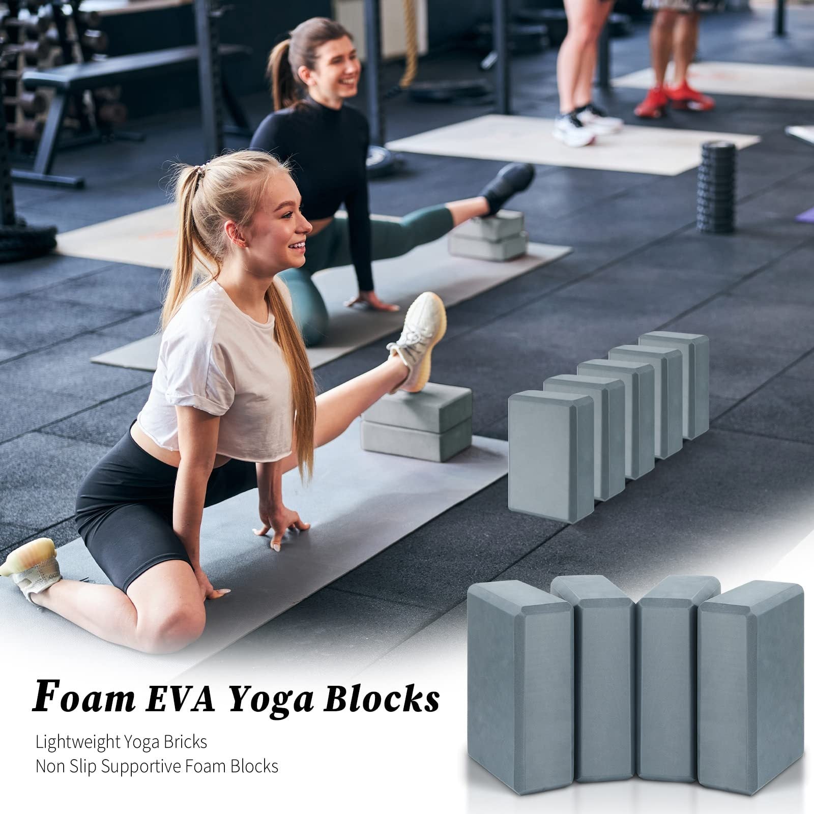 Non-Slip Soft Yoga Block for Pilates and Meditation
