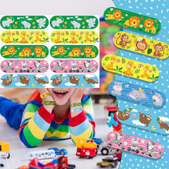 Cartoon Print Waterproof Adhesive Bandages, 30-50pc