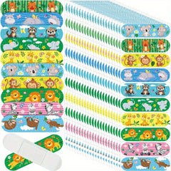 Cartoon Print Waterproof Adhesive Bandages, 30-50pc