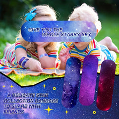 Bright Starry Sky Waterproof Adhesive Bandages 30pcs 50pcs Random Styles