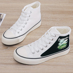 Plush Lined Chunky Canvas Sneakers