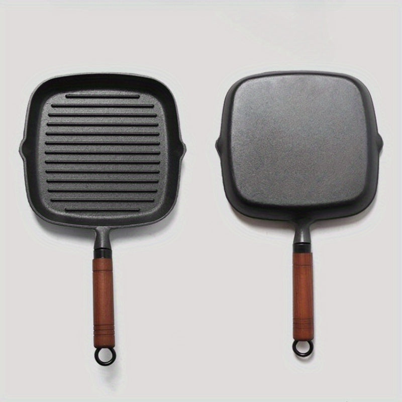 Outdoor Camping Picnic Frying Pan No Coating Non Stick Pan