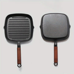 Outdoor Camping Picnic Frying Pan No Coating Non Stick Pan