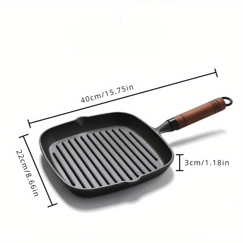 Outdoor Camping Picnic Frying Pan No Coating Non Stick Pan