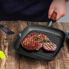 Outdoor Camping Picnic Frying Pan No Coating Non Stick Pan