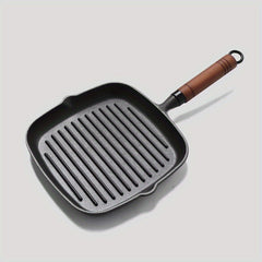 Outdoor Camping Picnic Frying Pan No Coating Non Stick Pan