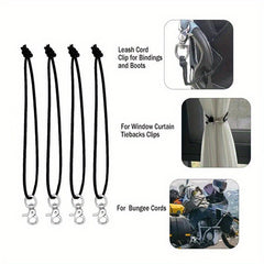 4pcs Snowboard Leash Cord Multifunctional Ski Supplies