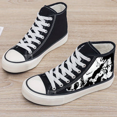 Plush Lined Thermal Chunky Canvas Sneakers