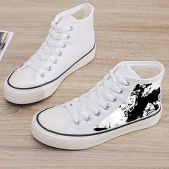 Plush Lined Thermal Chunky Canvas Sneakers