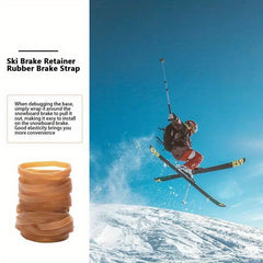 30pcs Ski Binding Brake Retainers Rubber Rings For Ski Equipment