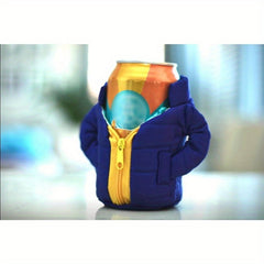 Beverage Insulating Jacket Cooler Vest for Outdoor Camping Party