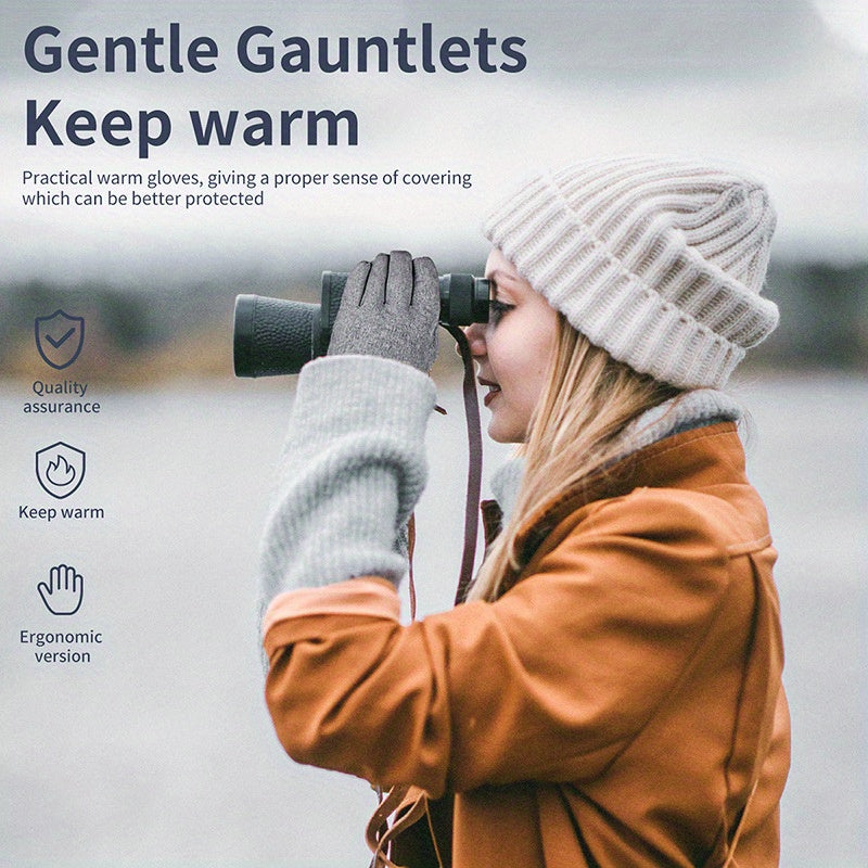 Winterproof Ski Gloves - Thick Lining for Warmth During Winter Cycling