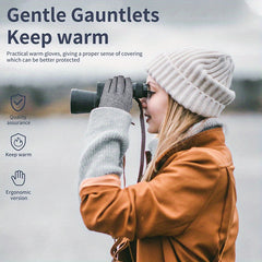 Winterproof Ski Gloves - Thick Lining for Warmth During Winter Cycling