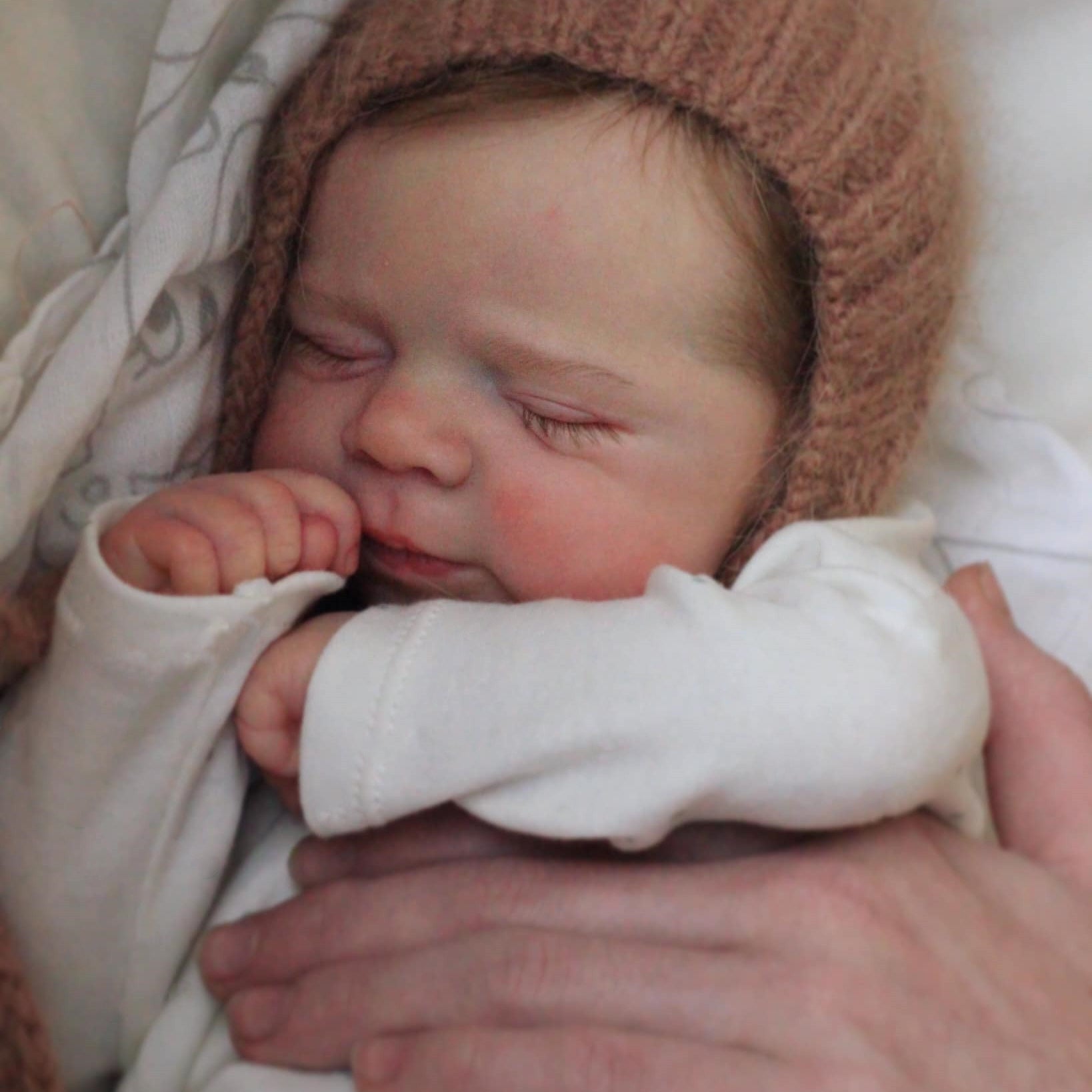 19 Inch Reborn Youngsters Doll with Soft Vinyl Skin Hand Rooted Hair