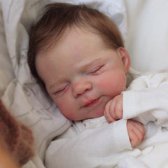 19 Inch Reborn Youngsters Doll with Soft Vinyl Skin Hand Rooted Hair