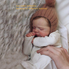 19 Inch Reborn Youngsters Doll with Soft Vinyl Skin Hand Rooted Hair