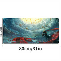 Cartoon Beauty Mouse Pad Large E-sports Keyboard Desk Mat
