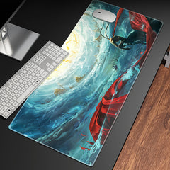 Cartoon Beauty Mouse Pad Large E-sports Keyboard Desk Mat