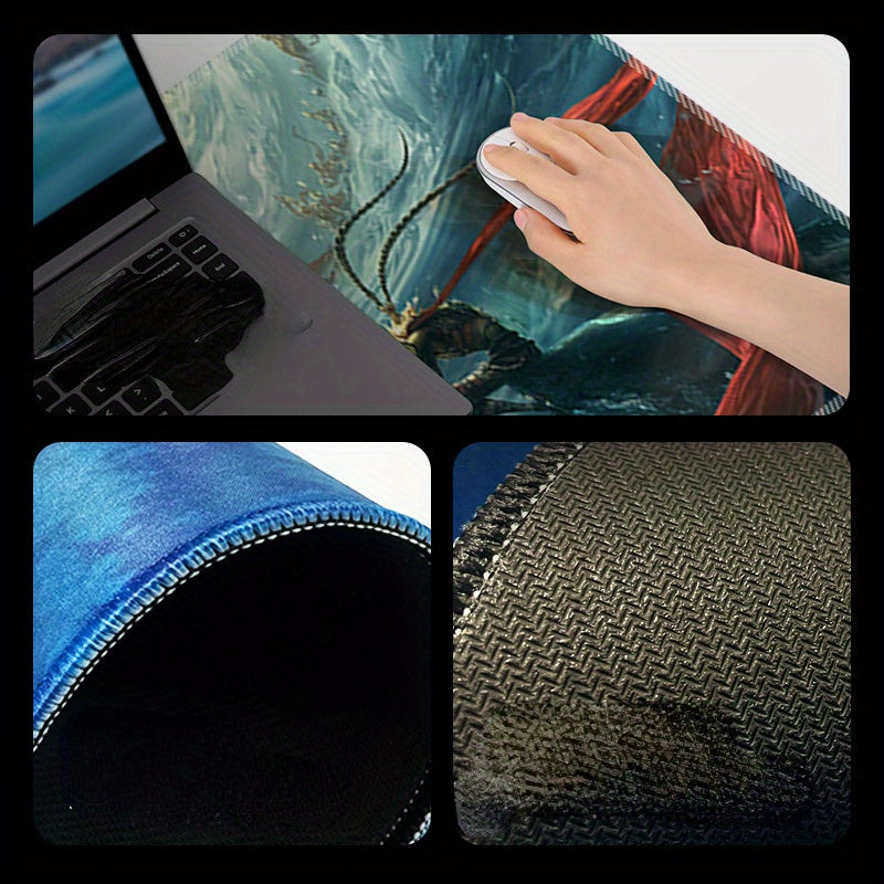 Cartoon Beauty Mouse Pad Large E-sports Keyboard Desk Mat