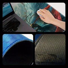 Cartoon Beauty Mouse Pad Large E-sports Keyboard Desk Mat