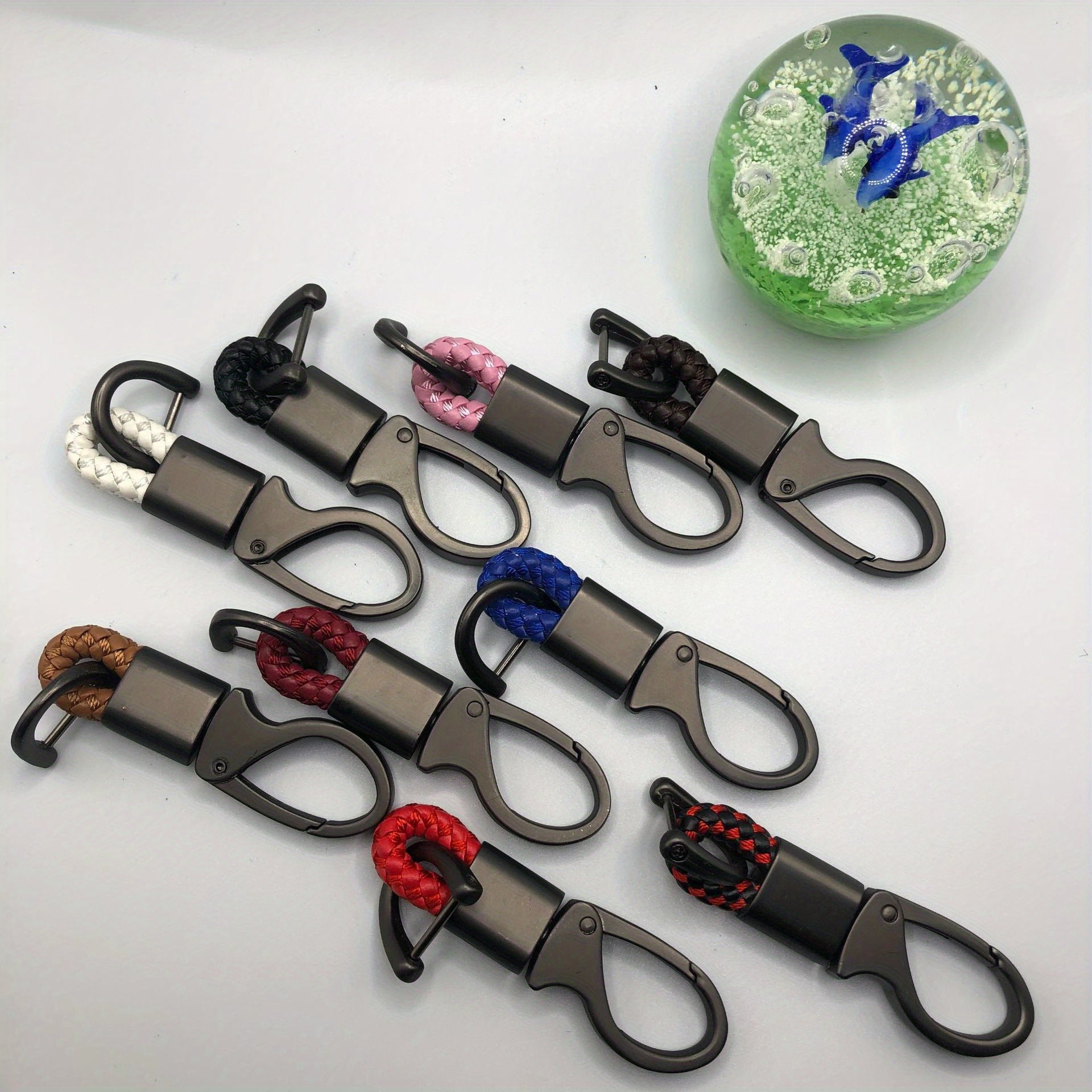 Anti lost Motorcycle Metal Keychain Car Key Chain Clip For Men And Women