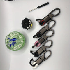 Anti lost Motorcycle Metal Keychain Car Key Chain Clip For Men And Women