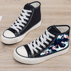 Plush Lined Thermal Chunky Canvas Sneakers