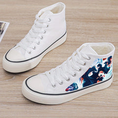 Plush Lined Thermal Chunky Canvas Sneakers