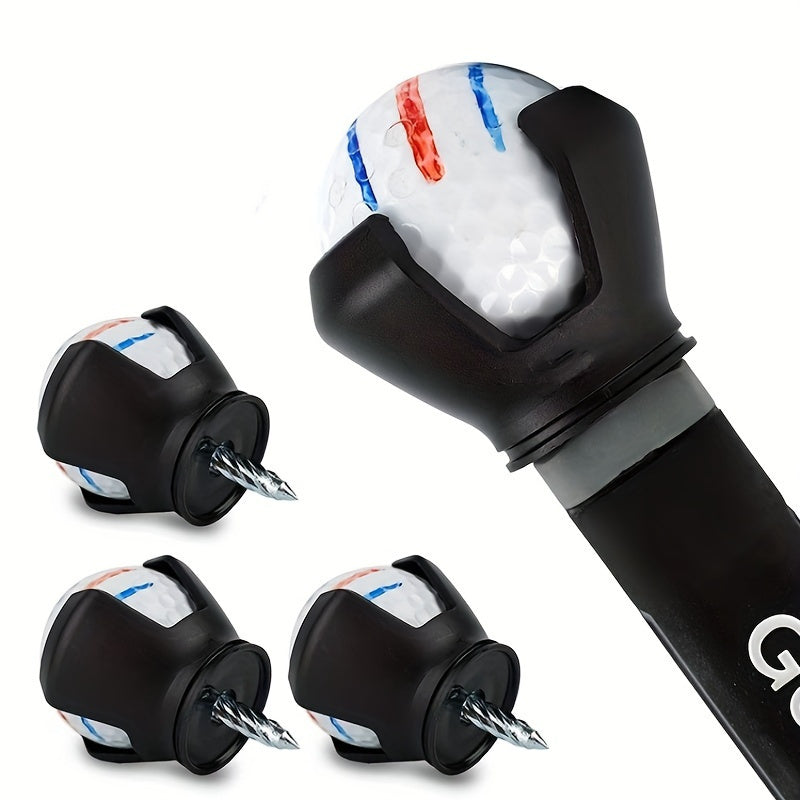 2-Piece Golf Ball Set: Suction Cup Ball Retrieval Tool & Upper Tool