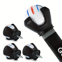 2-Piece Golf Ball Set: Suction Cup Ball Retrieval Tool & Upper Tool