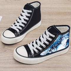 Plush Lined Thermal Chunky Canvas Sneakers