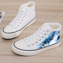 Plush Lined Thermal Chunky Canvas Sneakers