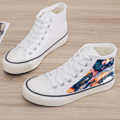Plush Lined Thermal Chunky Canvas Sneakers