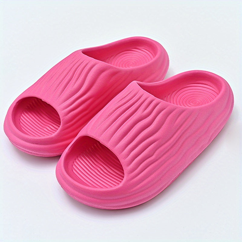 Men's Ultra Soft Slides Non Slip Slippers Open Toe Shoes