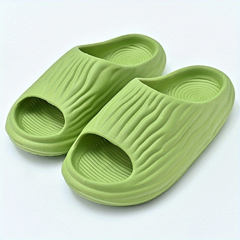 Men's Ultra Soft Slides Non Slip Slippers Open Toe Shoes