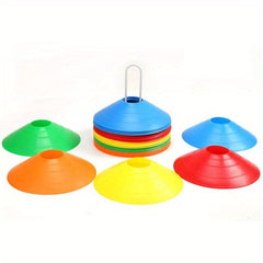6pcs Soccer Training Cones Set Agility Marker Discs