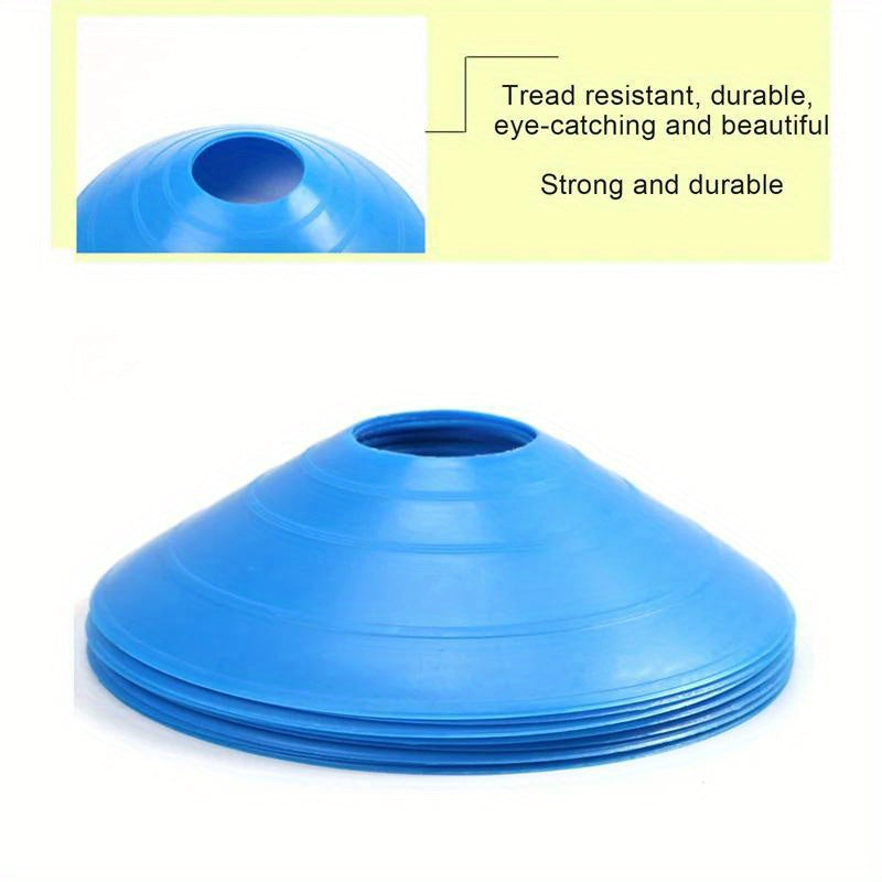 6pcs Soccer Training Cones Set Agility Marker Discs