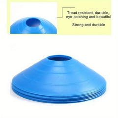 6pcs Soccer Training Cones Set Agility Marker Discs