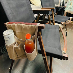 Camping Chair Armrest Storage Bag for Outdoor Adventures