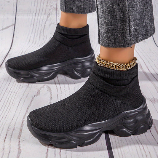 Women's Stylist Slip on Socks Sneakers Running Shoes