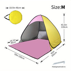 Automatic Beach Tent Portable Lightweight Folding Tent