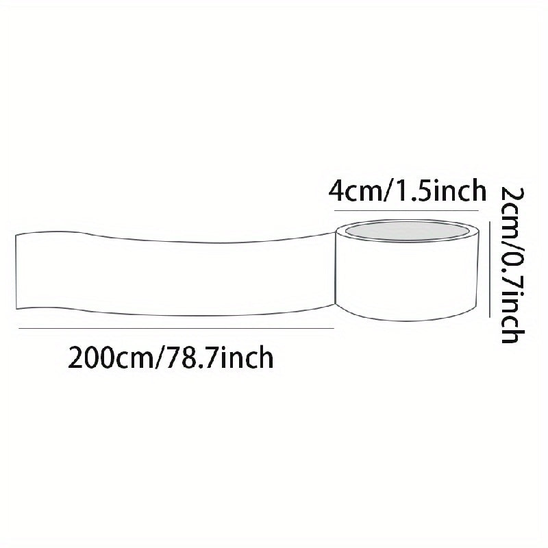 Tape Jewelry Chain Style Stickers - 8 Different Styles