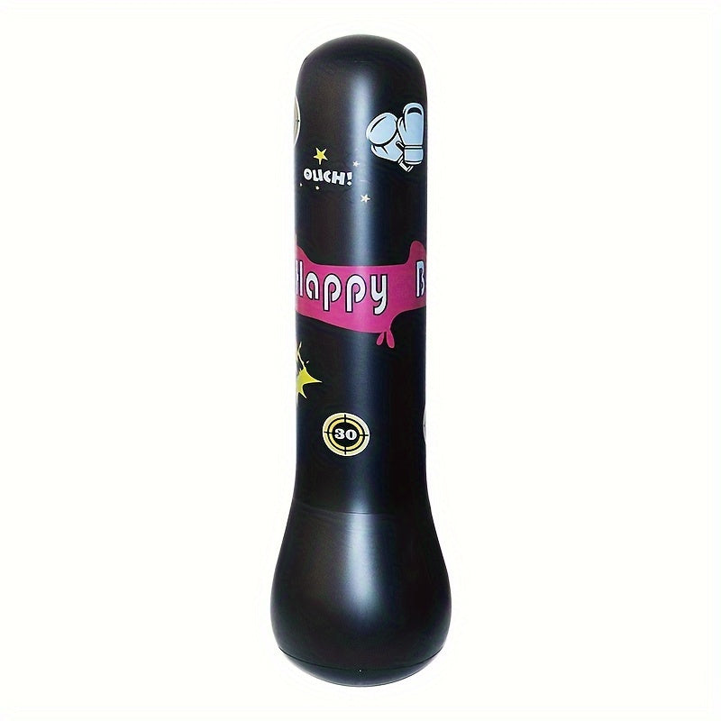 Small Inflatable Punching Sandbag PVC Fitness Boxing Column