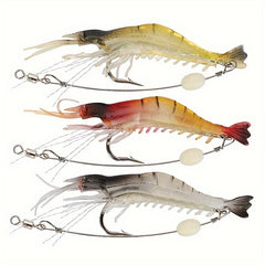 2.76in Bionic Soft Shrimp Lure - Ideal Prawn Fishing Tackle