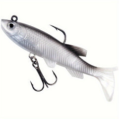 5pcs Soft Jig Silicone Fishing Lures for Bass Fishing