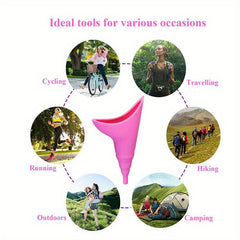 1PC Female Urination Device & Pee Funnel For Women Camping Emergency Supplies