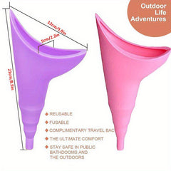 1PC Female Urination Device & Pee Funnel For Women Camping Emergency Supplies