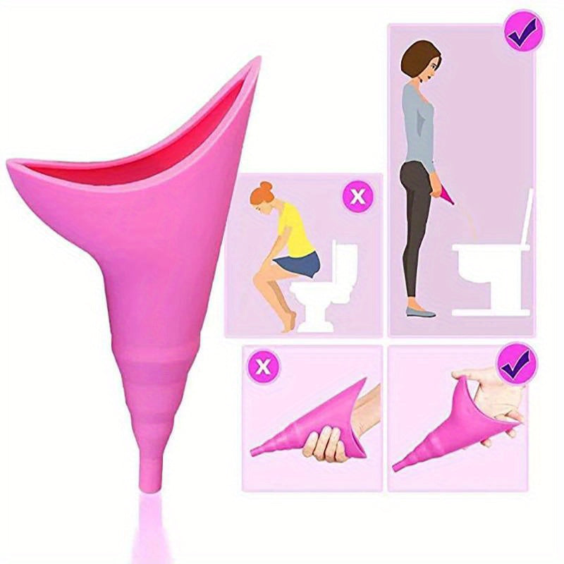 1PC Female Urination Device & Pee Funnel For Women Camping Emergency Supplies