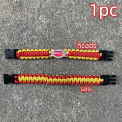 NFL Team Bracelet Survival Bracelet Jewelry